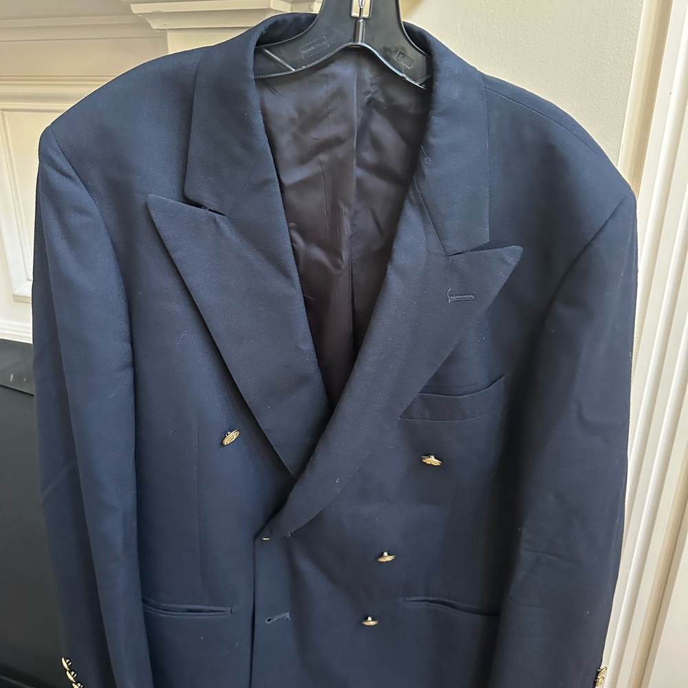Brooks Brothers Elegant Dark Blue Blazer